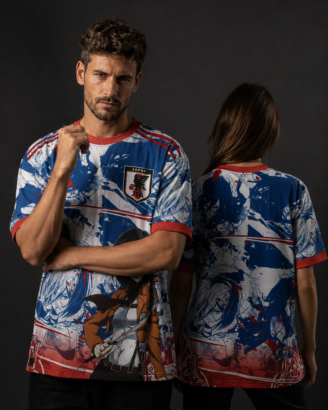 Jersey Japon Attack On Titan "Mikasa"