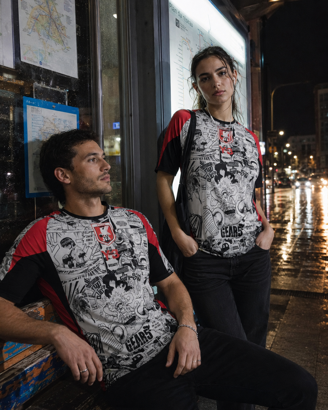 Jersey Japon "One Piece Gear 5"