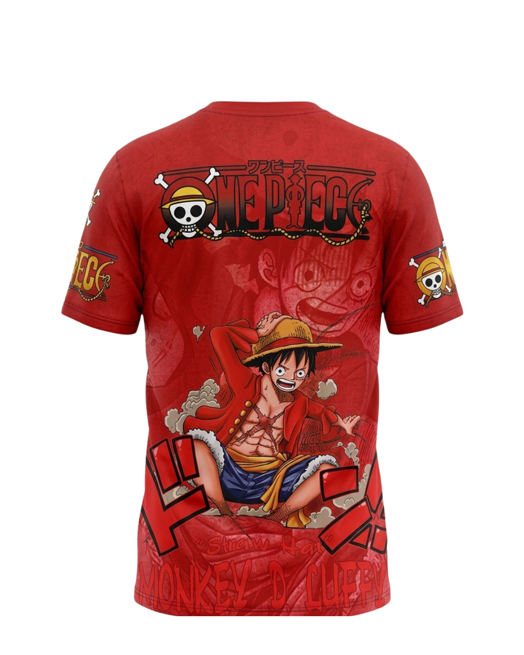 Jersey Japon One Piece "Luffy Red"