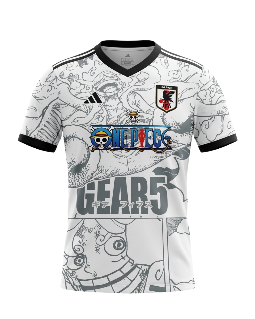 Jersey Japon de One Piece Gear 5