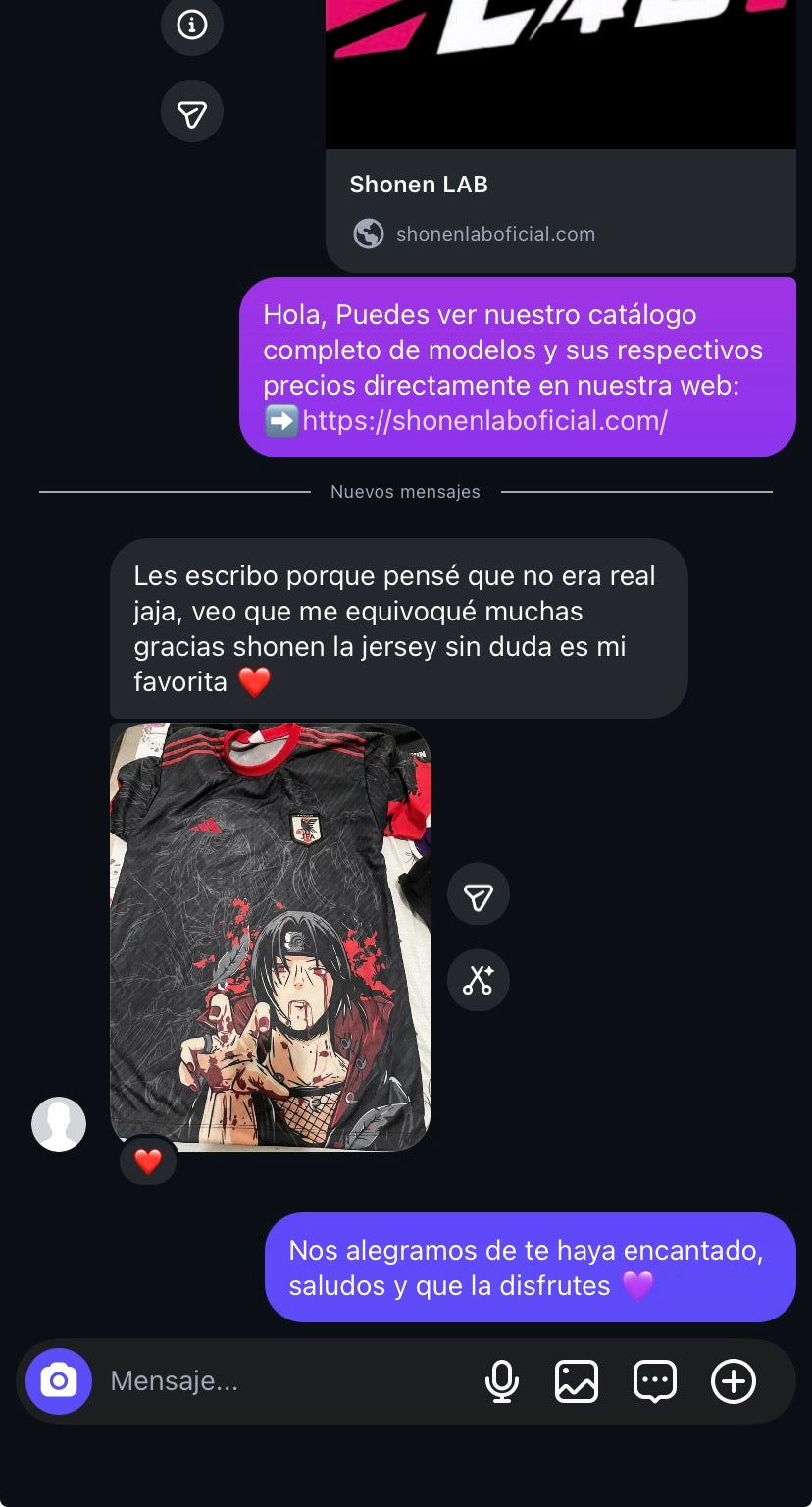 Reseña de cliente en Instagram